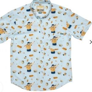 Men Brand New RSVLTS The Great Hambino short sleeves shirt